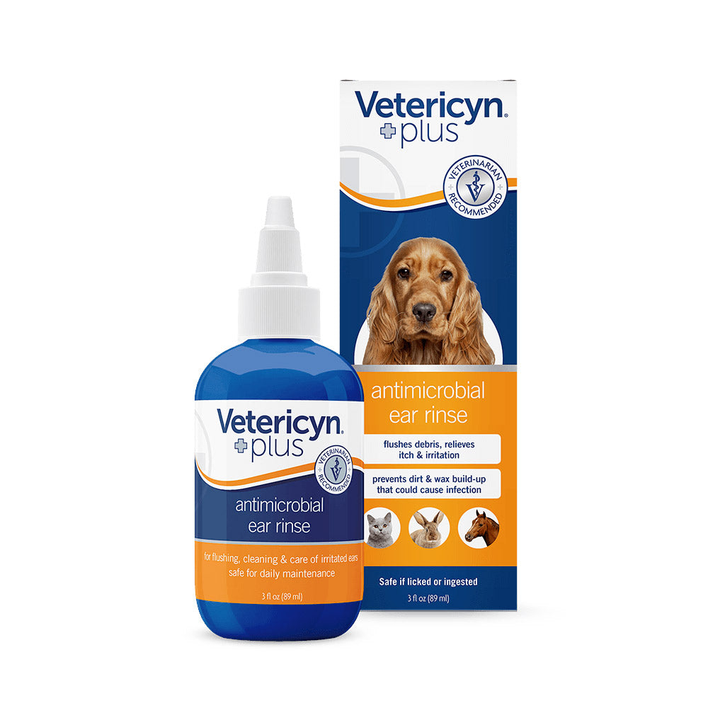 Vetericyn Plus® Antimicrobial Ear Rinse – 3oz