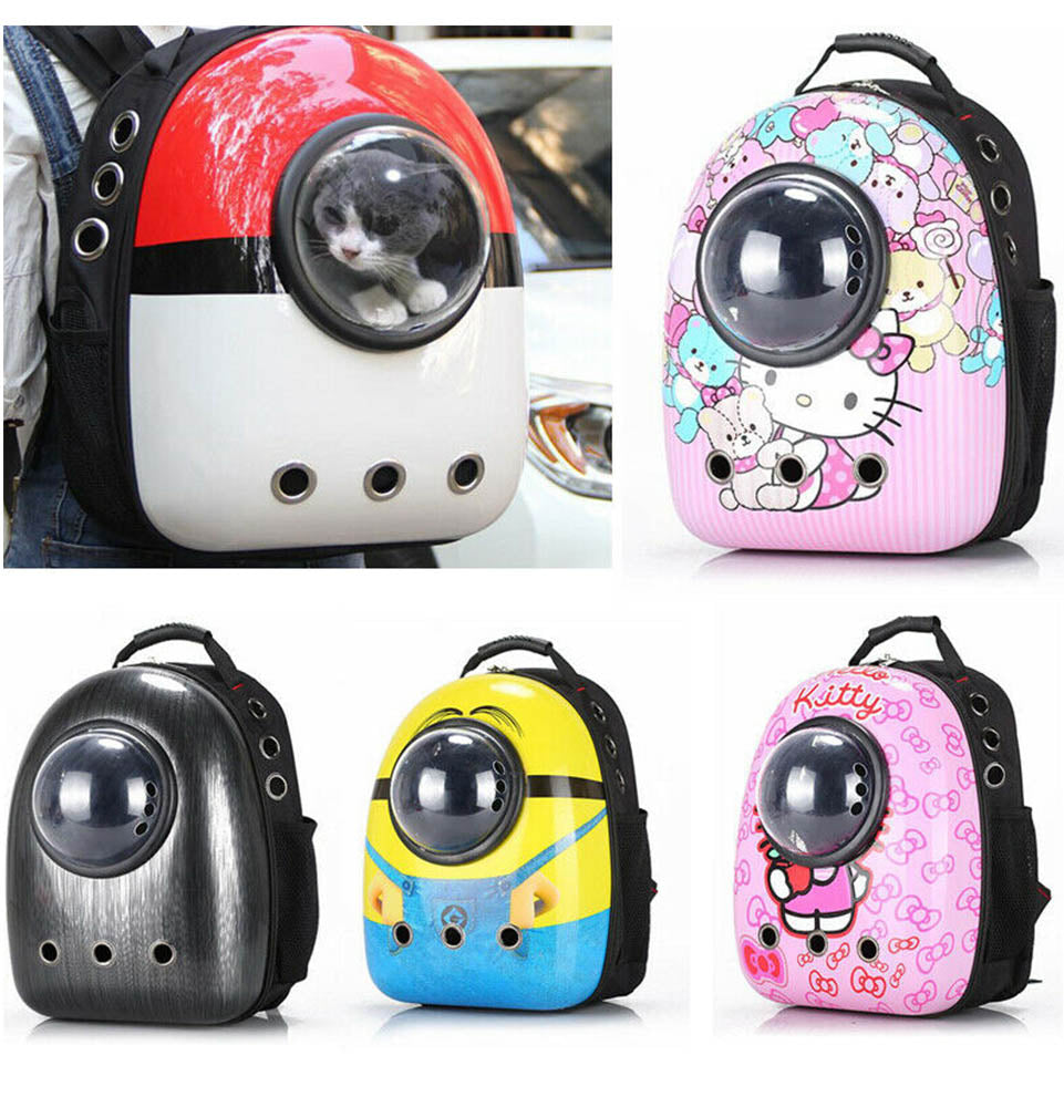 Cat Dog Carrier & Travel Backpack Astronaut Capsule Carrier Pet Carrier Portable Breathable Cute Solid