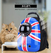 Thumbnail for Cat Dog Carrier & Travel Backpack Astronaut Capsule Carrier Pet Carrier Portable Breathable Cute Solid