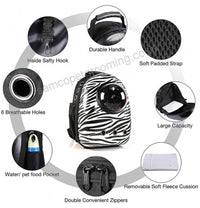 Thumbnail for Cat Dog Carrier & Travel Backpack Astronaut Capsule Carrier Pet Carrier Portable Breathable Cute Solid