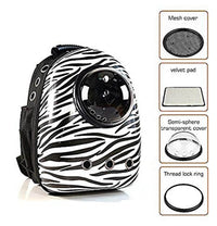 Thumbnail for Cat Dog Carrier & Travel Backpack Astronaut Capsule Carrier Pet Carrier Portable Breathable Cute Solid