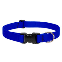 Thumbnail for BASICS Adjustable Collar BLUE 1″ FOR LARGE DOGS - 16