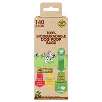 Thumbnail for 100% Biodegradable Dog Poop Bags (140 Bags)