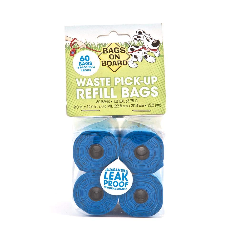 BOB Refill Bags – Blue 60 bags (4×15)