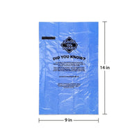 Thumbnail for BOB Refill Bags – Blue – 140 bags (10×14)