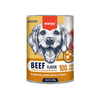 Wanpy Complete Paste Canned Food for Dogs (Beef) – 400g