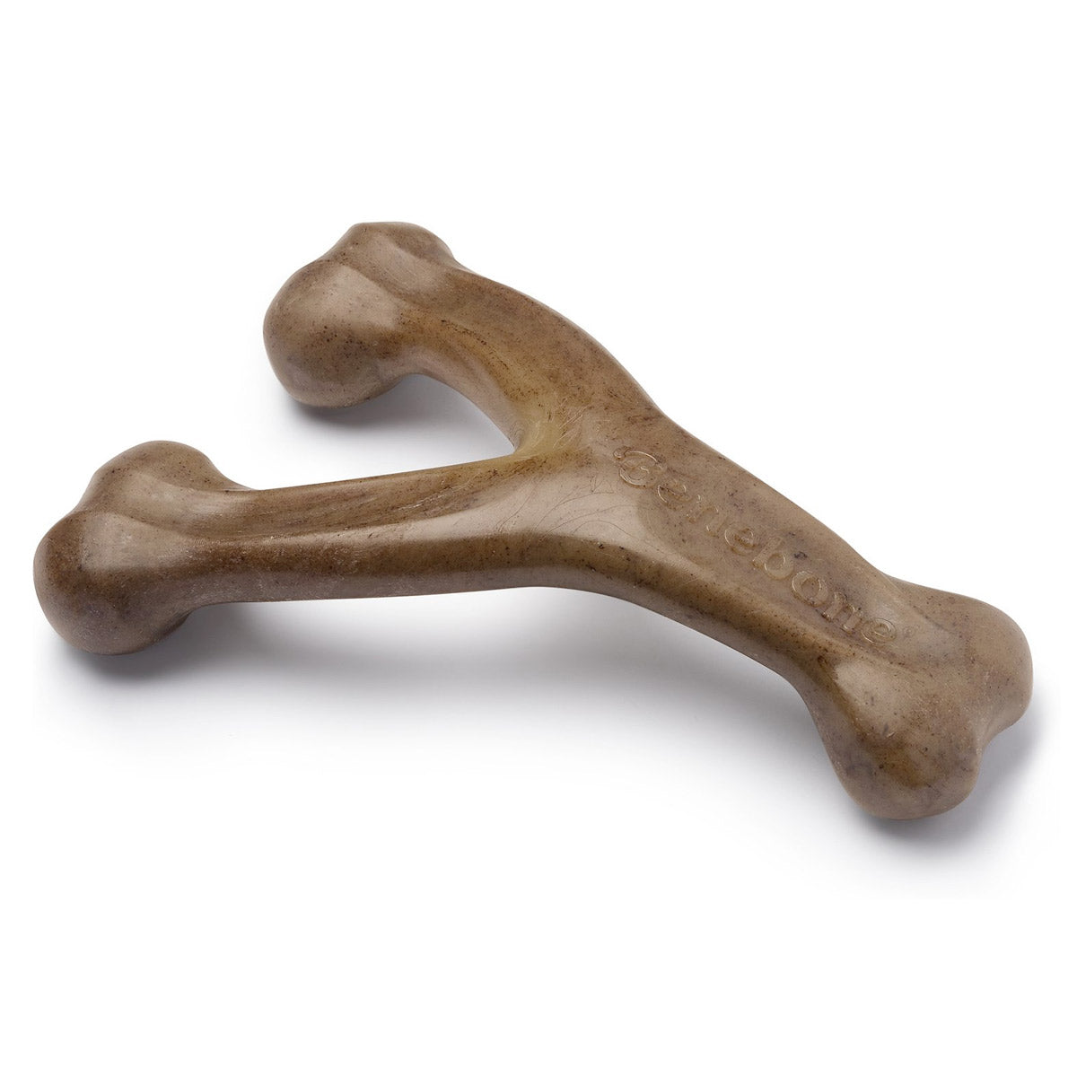 Benebone Wishbone Dog Chew Toy – Bacon - Large