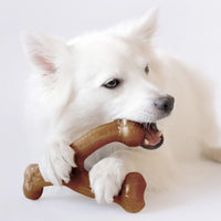 Thumbnail for Benebone Wishbone Dog Chew Toy – Peanut - Small