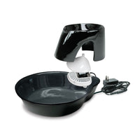 Thumbnail for Big Max Ceramic Pet Drinking Fountain 128oz (Black)