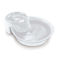 Thumbnail for Big Max Ceramic Pet Drinking Fountain 128oz (White)