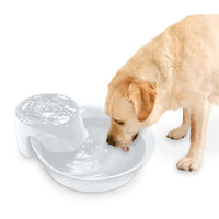 Thumbnail for Big Max Ceramic Pet Drinking Fountain 128oz (White)