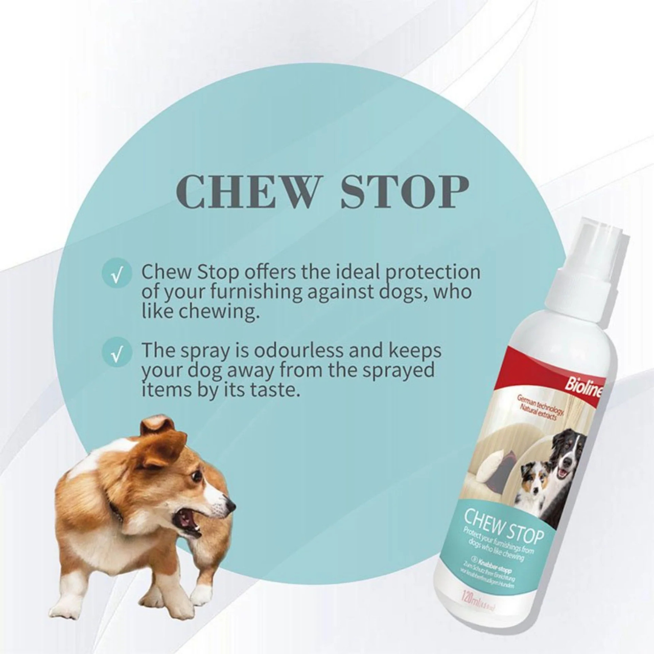 Bioline Chew Stop 120ml[Volume - 120ml]