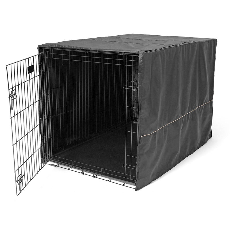 Black Polyester Pet Crate Covers - 24 inch