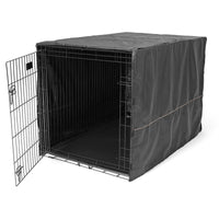 Thumbnail for Black Polyester Pet Crate Covers - 24 inch