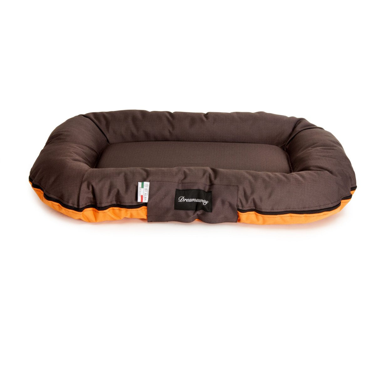 Boston Mattress Orange & Brown - 140x75x15 cm