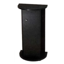 Boyu Half Moon Aquarium Cabinet [BYG-86]-Black