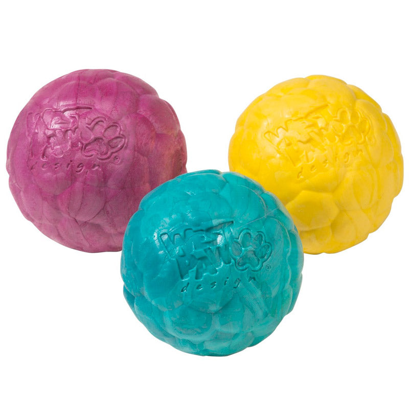 Westpaw Design – Boz Dog Ball - large - peacock