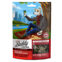 Thumbnail for Buddy Jacks Soft and Chewy Dog Treats – Duck with Cranberry 7oz / 198gm