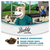 Thumbnail for Buddy Jack’s Lamb Jerky Dog Treats 2oz / 56gm