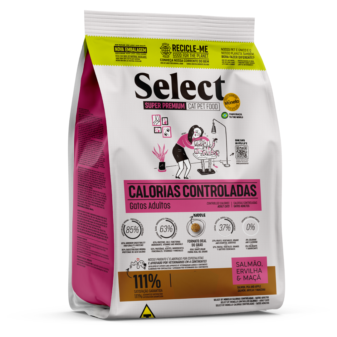 Select by Monello Controlled Calories (Salmon, Pea and Apple) - 1.5kg