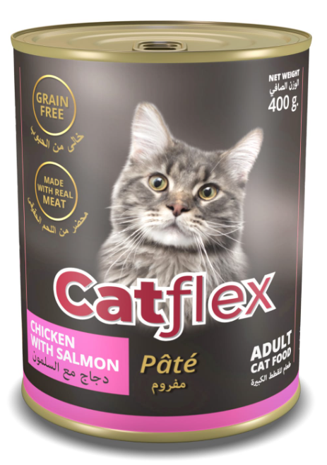 catflex pate 400g - Salmon