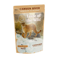 Thumbnail for Taste of the Wild Canyon River Cat Pouch Chunks in Gravy – 85g