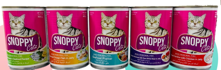 Snoppy Catz  Cat Can - Fresh Pilchard in Seafood Recipe