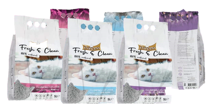 Princess Fresh and Clean Cat Litter  20L - Lavender