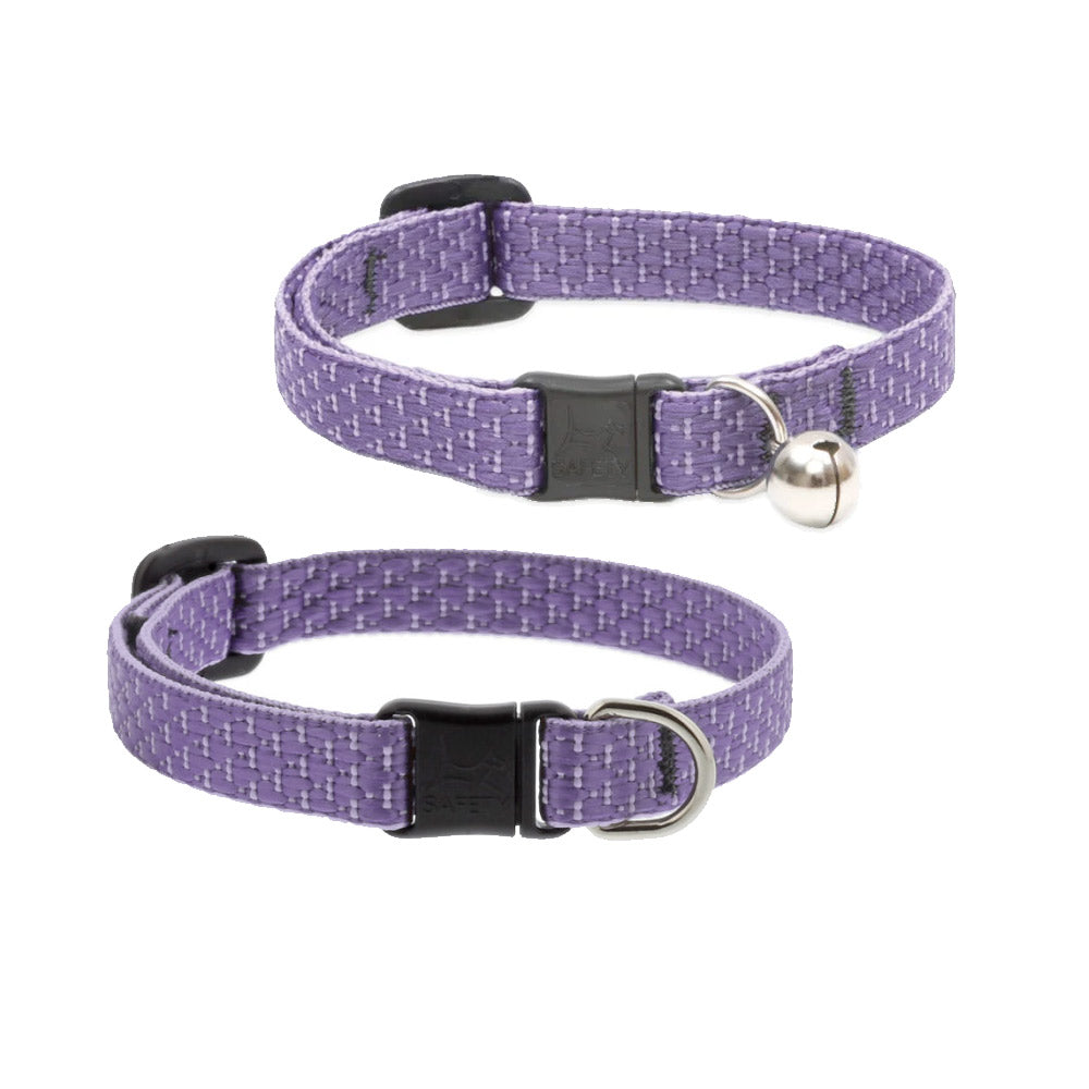 Eco Safety Cat Collar – Lilac - Without Bell