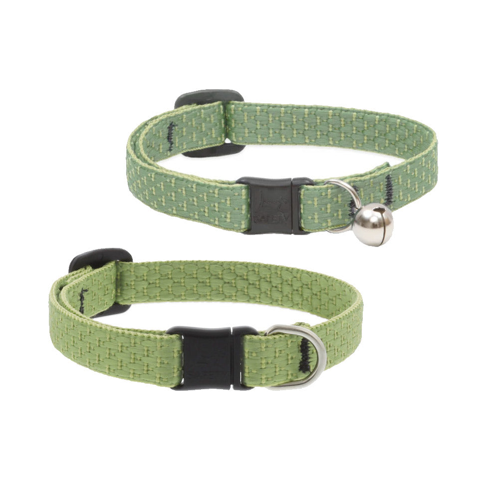 Eco Safety Cat Collar – Moss - With Bell