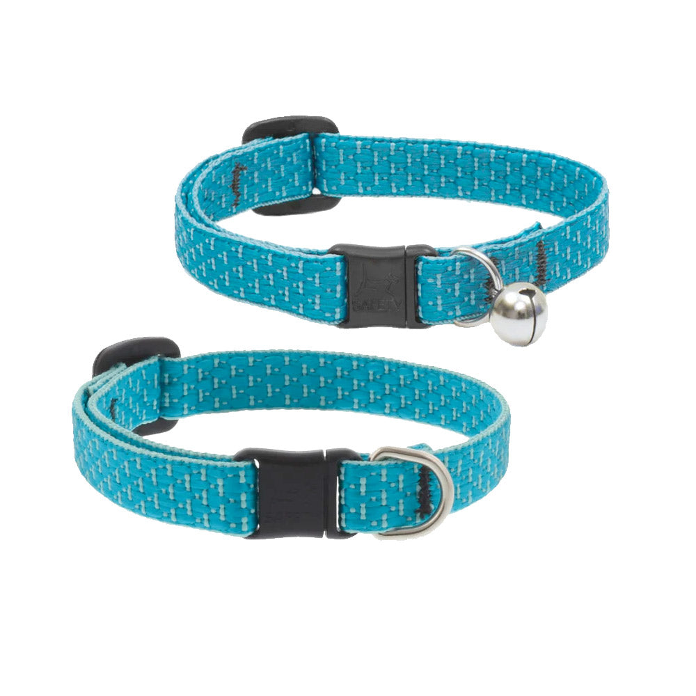 Eco Safety Cat Collar – Tropical Sea - With Bell