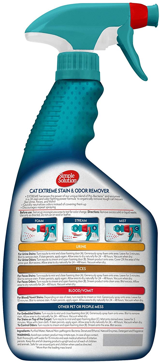 Extreme Cat Stain Odor Remover – 32 OZ