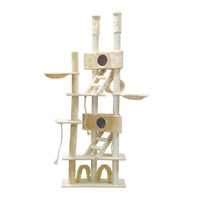 Thumbnail for 106″ Cat Tree Condo Furniture (FC03) 48″Wx18″Lx92″-106″H