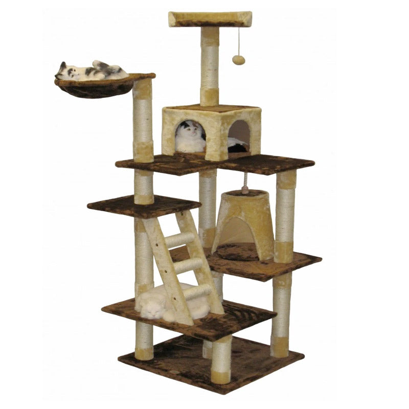 72″ Cat Tree Condo Furniture F211