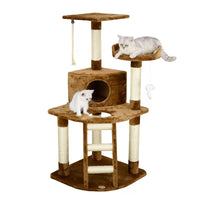 Thumbnail for Cat Tree with Ladder & Rope SIZE 81Wx64Lx121H