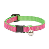 Thumbnail for Cat collar BERMUDA PINK with Bell