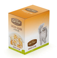 Cat Fest Chicken With Salmon In Tender Jelly For Cats 70g [MOQ:12pcs]