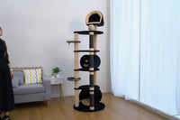 Catry Cat Tower With House D69x216h cm