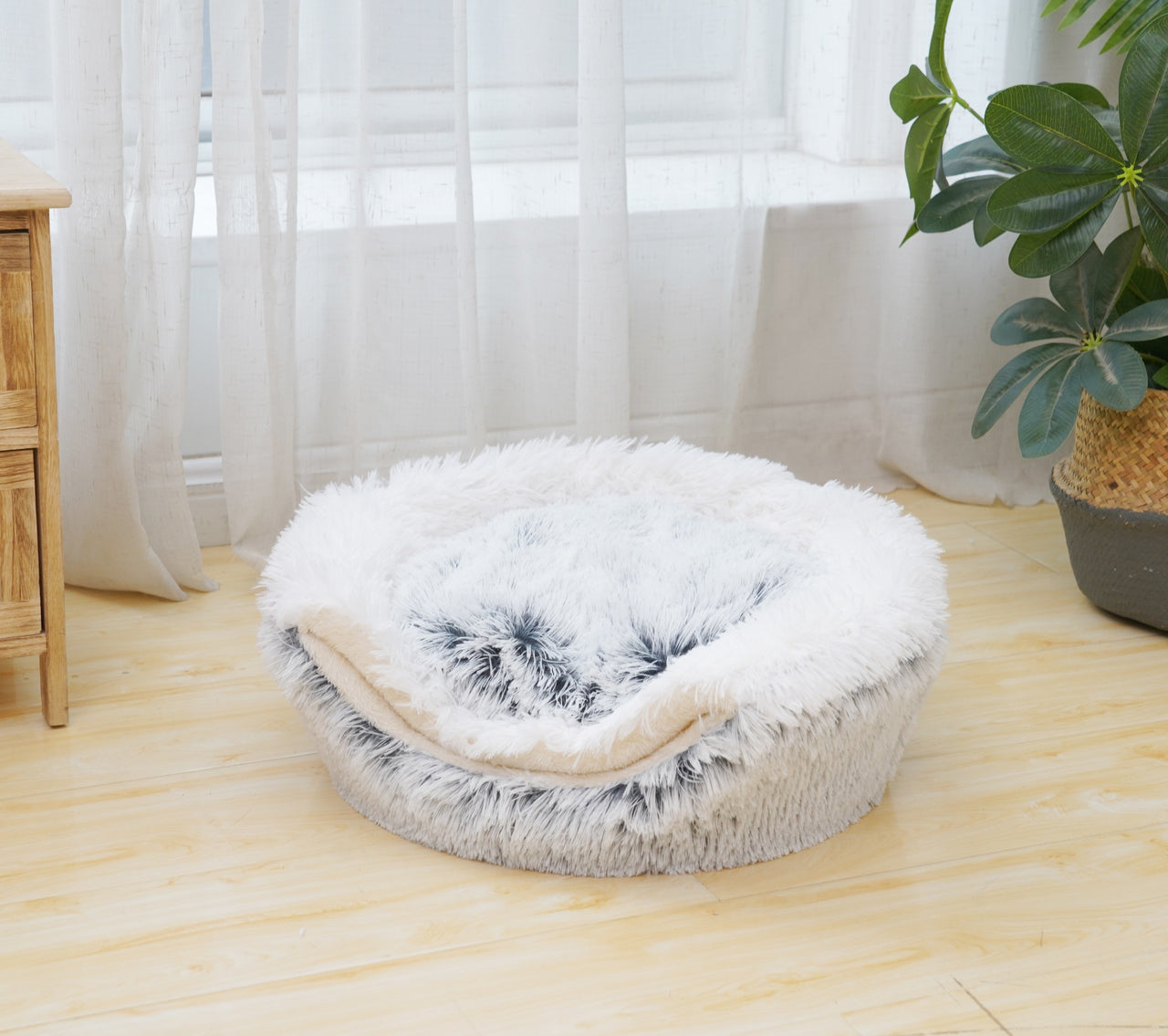 Catry Soft Cushion With House Beds Ø38/48x32cm