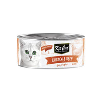 Kit Cat Deboned Chicken & Beef Toppers 6x50g