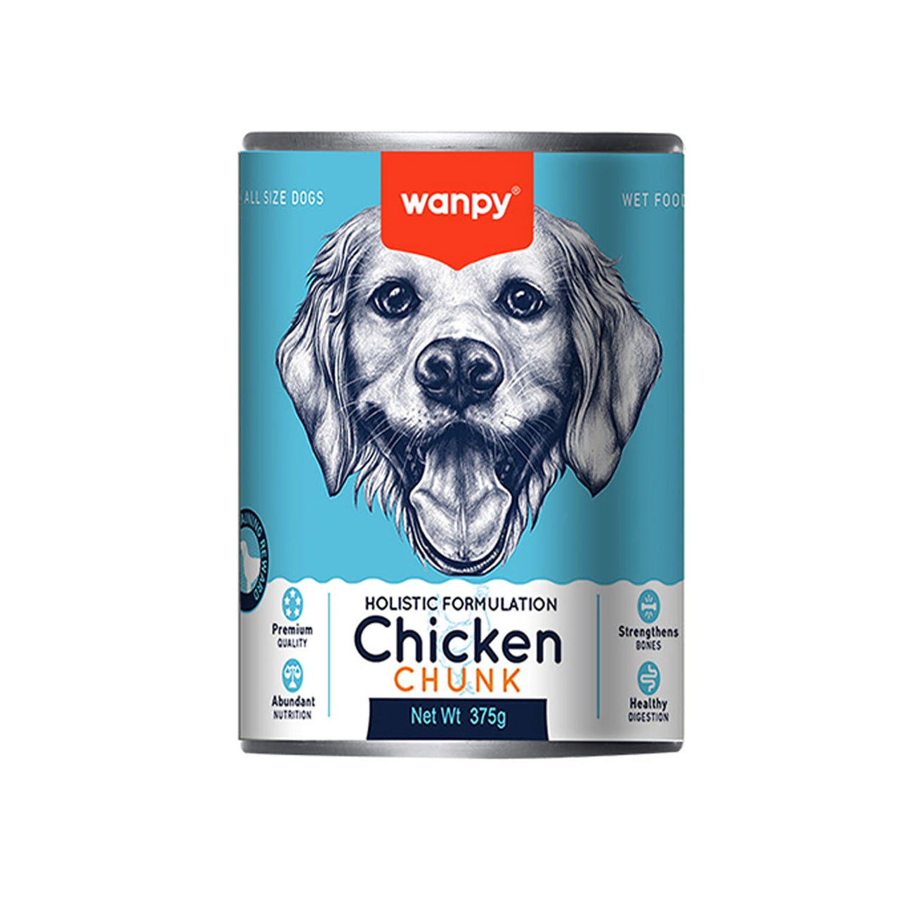 WANPY Holistic Formulation – Chicken Chunk 375g