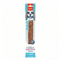 Wanpy Chewy 10″ Chicken & Puff Sticks Twists 70g