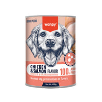 Wanpy Complete Paste Canned Food for Dogs (Chicken & Salmon) – 400g