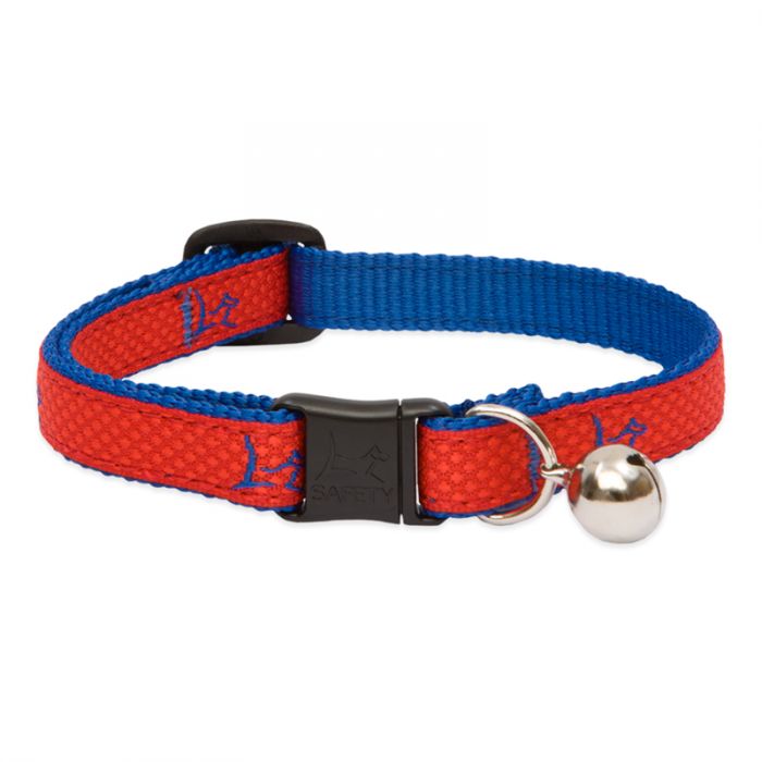 Cat collar DERBY RED with Bell