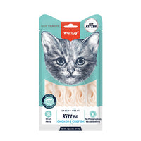 WANPY Creamy Treat For Kitten Chicken & Codfish