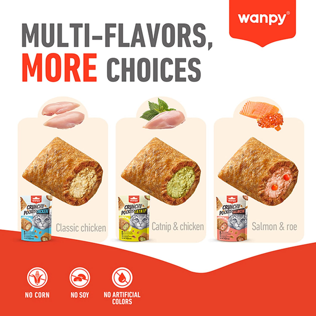 WANPY Crunchy Pocket Chicken Recipe