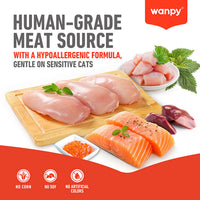 WANPY Crunchy Pocket Salmon & Roe Recipe