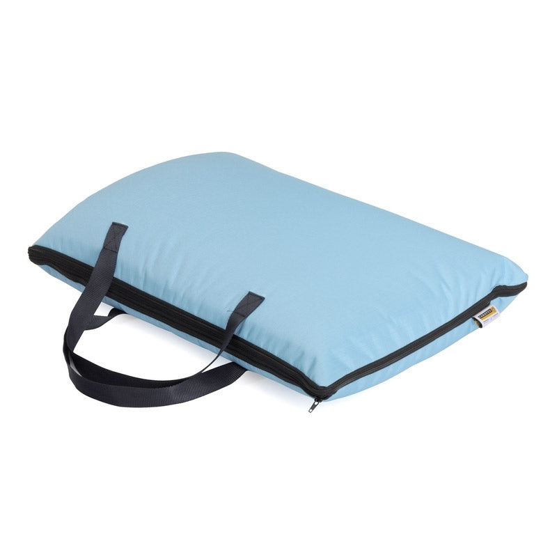 Cuscino Portatile Borsa Tracolla Azzurra (95x65x7) (70x45x13)