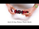 DOCO Signature O - Ring Collar[Color - Maroon, Size - XS]