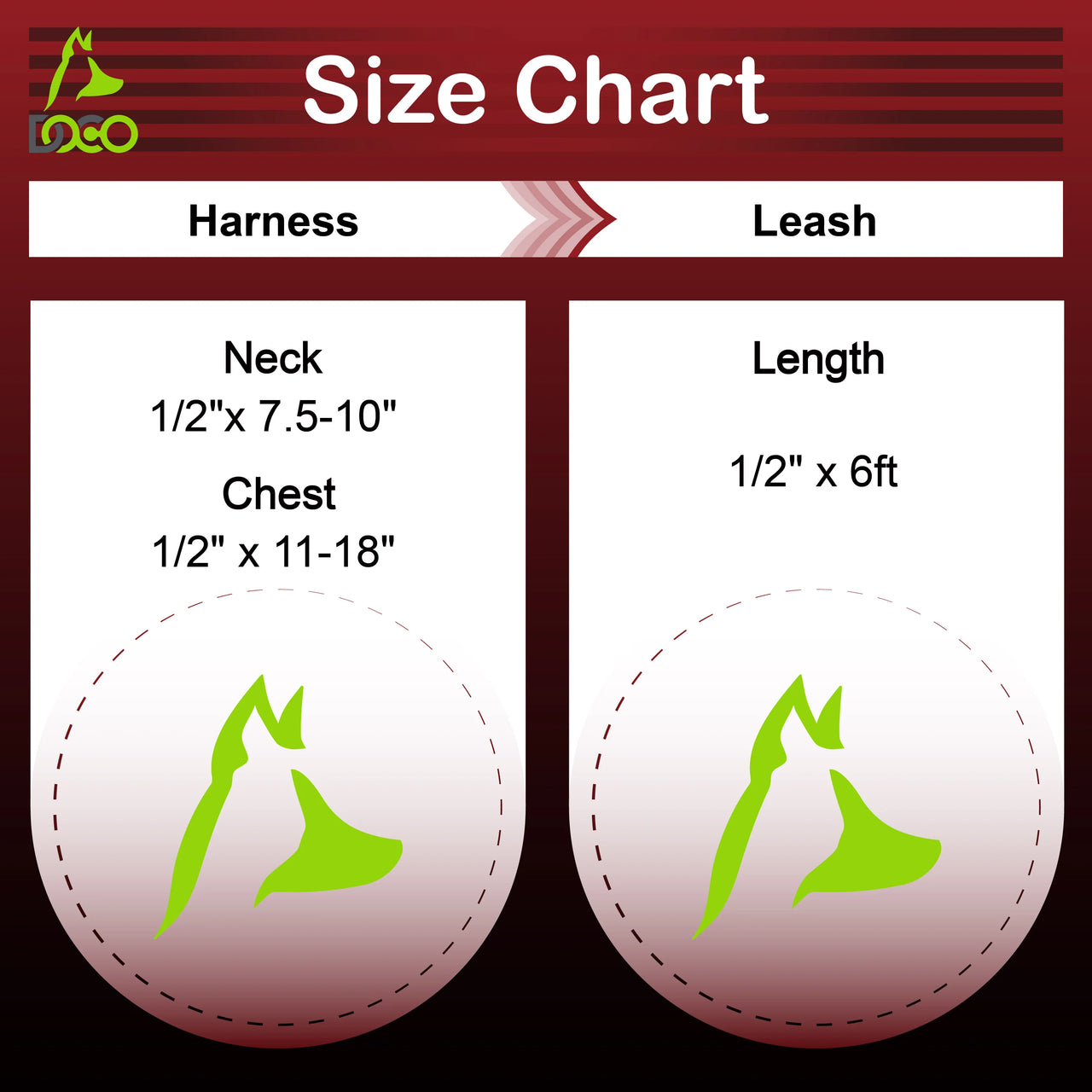 DOCO® Heat Transfer Cat/Dog Harness C3XS [Neck1x19-27cm; Chest1x28.5-46cm]